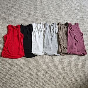 Lot of high neck tanks tops